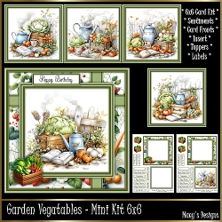 Garden Vegatables - Mini Kit 6x6
