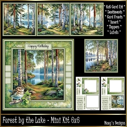 Forest by the Lake - Mini Kit 6x6