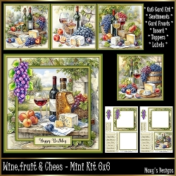 cup1440240_124264 - Wine,Fruit & Chees - Mini Kit 6x6