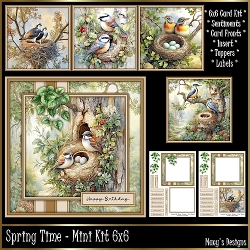 Spring Time - Mini Kit 6x6