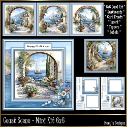 Coast Scene - Mini Kit 6x6