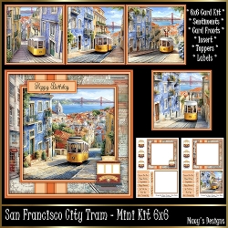 San Francisco City Tram - Mini Kit 6x6