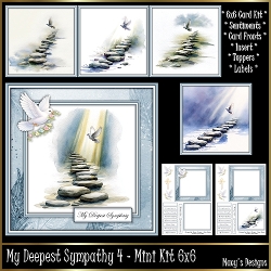 My Deepest Sympathy 4 - Mini Kit 6x6