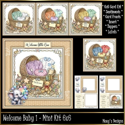 Welcome Baby 1 - Mini Kit 6x6