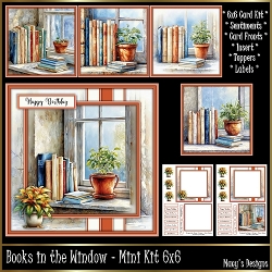 Books in the Window - Mini Kit 6x6