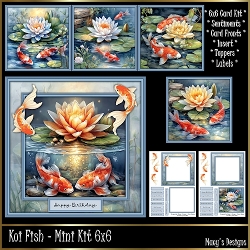 Koi Fish - Mini Kit 6x6