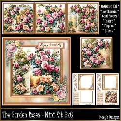 The Garden Roses - Mini Kit 6x6