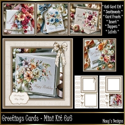 Greetings Cards - Mini Kit 6x6