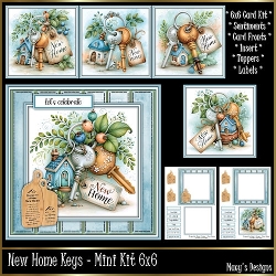New Home Keys - Mini Kit 6x6