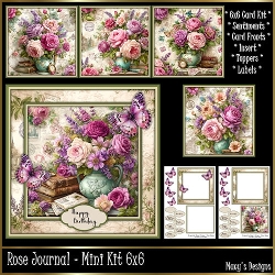 Rose Journal - Mini Kit 6x6