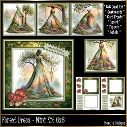 Forest Dress - Mini Kit 6x6