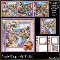 cup1459657_124264 - Frence Village - Mini Kit 6x6
