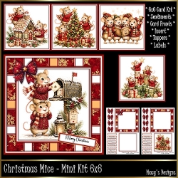 Christmas Mice - Mini Kit 6x6