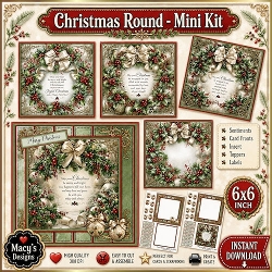 Christmas Round 1 - Mini Kit 6x6