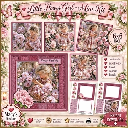 Little Flower Girl - Mini Kit 6x6
