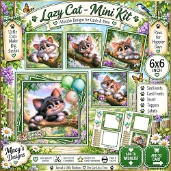 Lazy Cat - Mini Kit 6x6