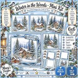 Winter in the Woods - Mini Kit 6x6