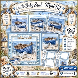 Little Baby Seal - Mini Kit 6x6