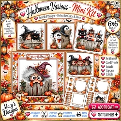 cup1467574_124264 - Halloween Various - Mini Kit 6x6