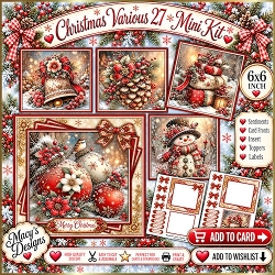 Christmas Various 27 - Mini Kit 6x6