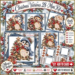 Christmas Various 28 - Mini Kit 6x6