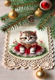 A4 - Christmas Cat
