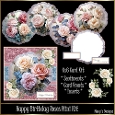 cup1363888_124264 - Happy Birthday Roses - Mini Kit
