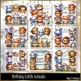 Birthday Little Annimals - Illustrations for Cards