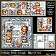 Birthday Little Animals - Mini Kit 6x6
