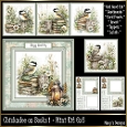 Chickadee on Books 1 - Mini Kit 6x6