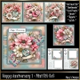 Happy Anniversary 1 - Mini Kit 6x6