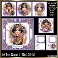 Art Deco Woman 1 - Mini Kit 6x6