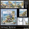 Cliff Flowers - Mini Kit 6x6