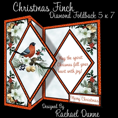Christmas Finch DFB 5 x 7