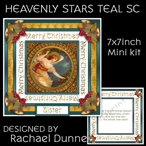 Heavenly Stars Teal SC