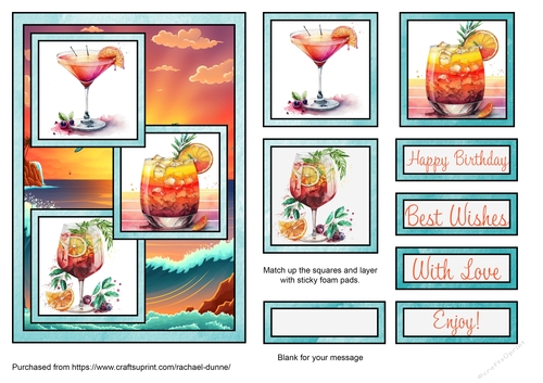 Birthday Cocktails