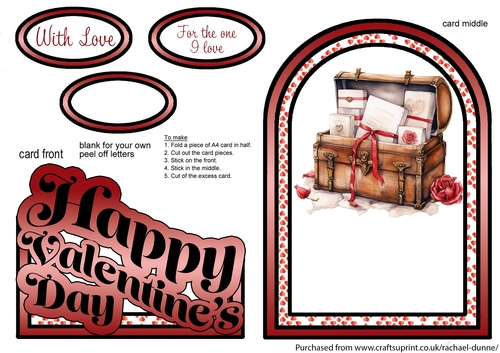 Valentine Travel Hamper Cutaway Arch