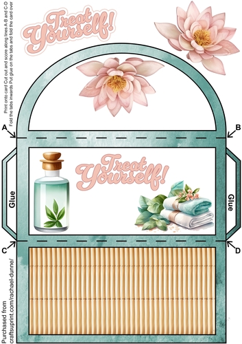 Treat Yourself Spa Money Wallet