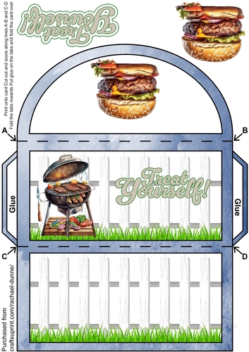 Treat Yourself BBQ Money Wallet