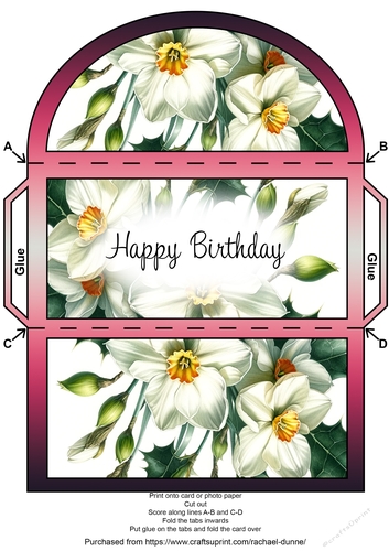 December Birth Flower Money Wallet