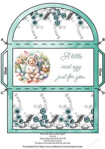 A Little Nest Egg Gift Money Wallet