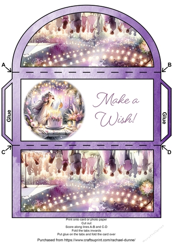 A Festival Birthday Celebration Money Wallet