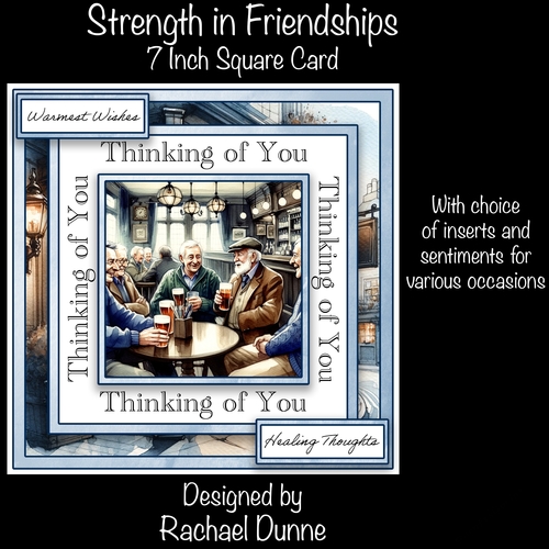 Strength in Friendships 7 Inch Square
