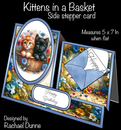 Kittens in a Basket Side Stepper