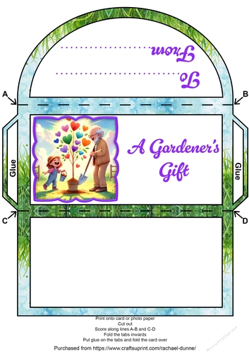 Gardening with Grandad Money Wallet