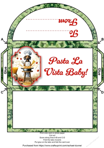 Pasta La Vista Baby! Money Wallet