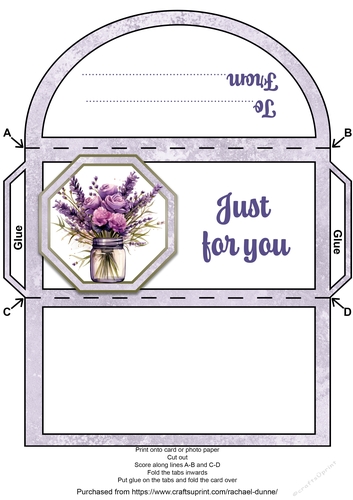 Lavender Money Wallet