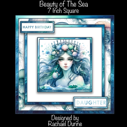 Beauty of the Ocean 7 Inch Square