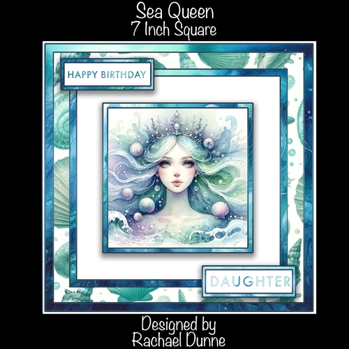 Sea Queen 7 Inch Square