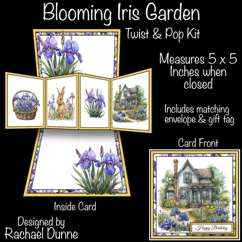 Blooming Iris Garden Twist and Pop Kit